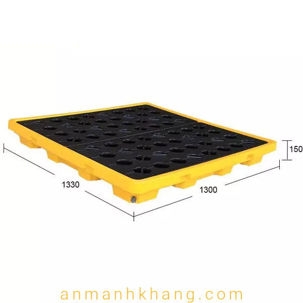 Pallet Nhựa Chống Tràn 4 Phuy